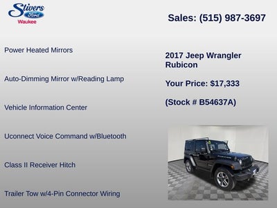 2017 Jeep Wrangler Rubicon