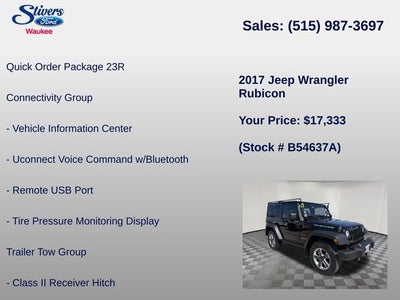 2017 Jeep Wrangler Rubicon