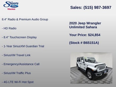 2020 Jeep Wrangler Unlimited Sahara