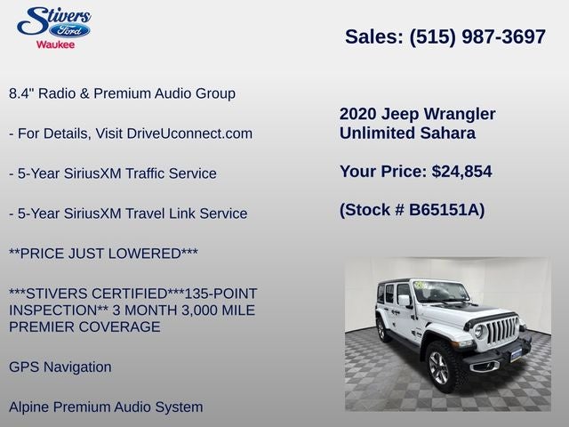 2020 Jeep Wrangler Unlimited Sahara