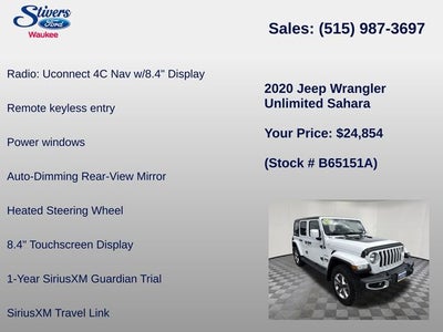 2020 Jeep Wrangler Unlimited Sahara