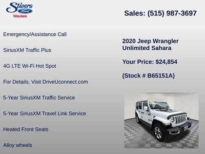 2020 Jeep Wrangler Unlimited Sahara
