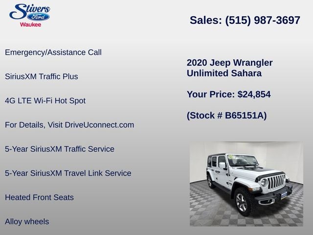 2020 Jeep Wrangler Unlimited Sahara