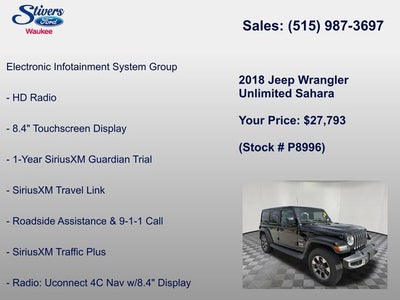 2018 Jeep Wrangler Unlimited Sahara