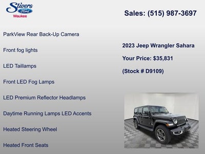 2023 Jeep Wrangler Sahara
