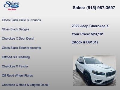 2022 Jeep Cherokee X