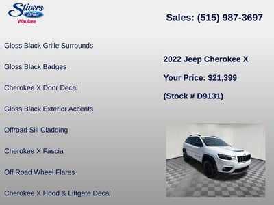 2022 Jeep Cherokee X