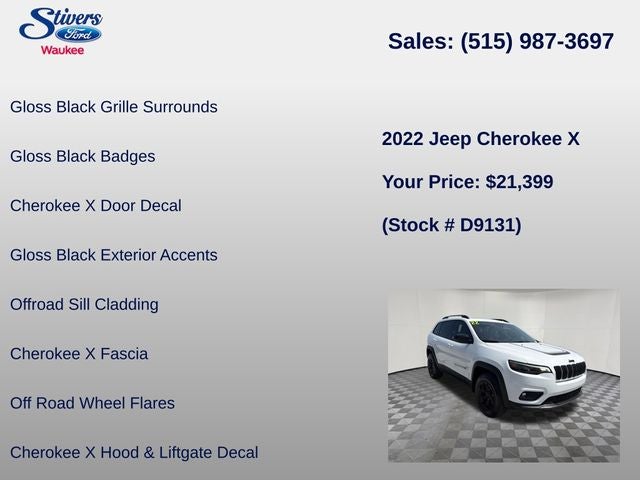 2022 Jeep Cherokee X