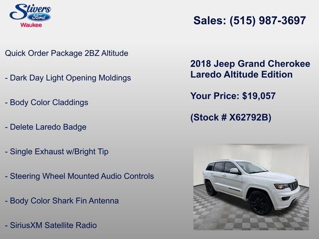 2018 Jeep Grand Cherokee Altitude