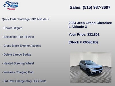 2024 Jeep Grand Cherokee L Altitude X