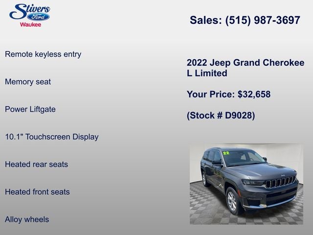 2022 Jeep Grand Cherokee L Limited