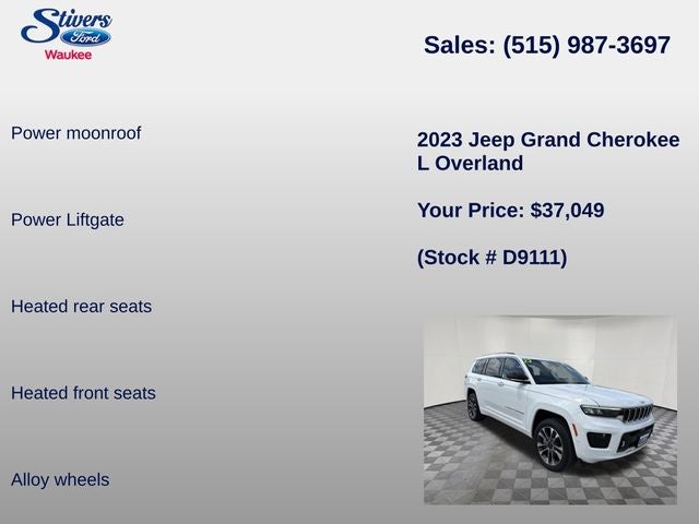 2023 Jeep Grand Cherokee L Overland