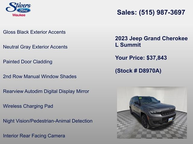 2023 Jeep Grand Cherokee L Summit