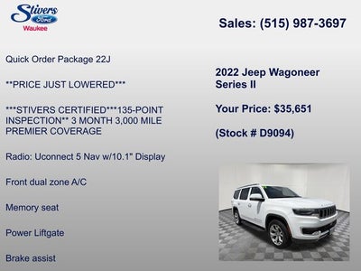 2022 Jeep Wagoneer Series II