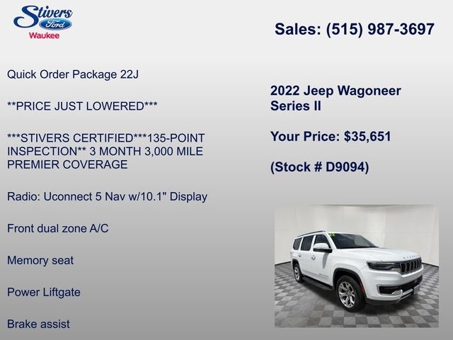 2022 Jeep Wagoneer Series II