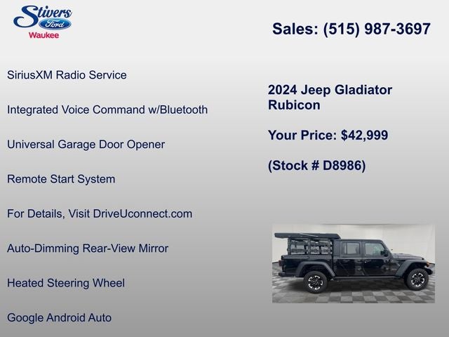 2024 Jeep Gladiator Rubicon