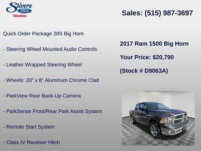2017 RAM 1500 Big Horn