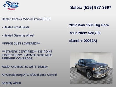 2017 RAM 1500 Big Horn