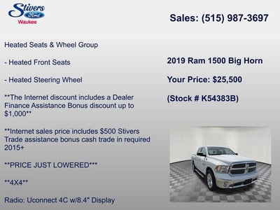 2019 RAM 1500 Classic Lone Star