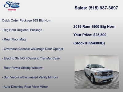 2019 RAM 1500 Classic Lone Star