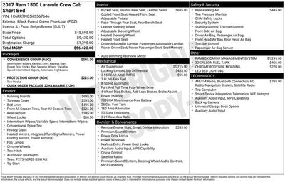 2017 RAM 1500 Laramie