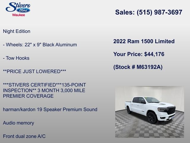 2022 RAM 1500 Limited