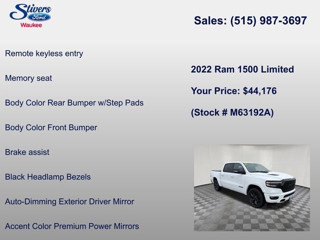 2022 RAM 1500 Limited