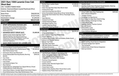 2021 RAM 1500 Laramie