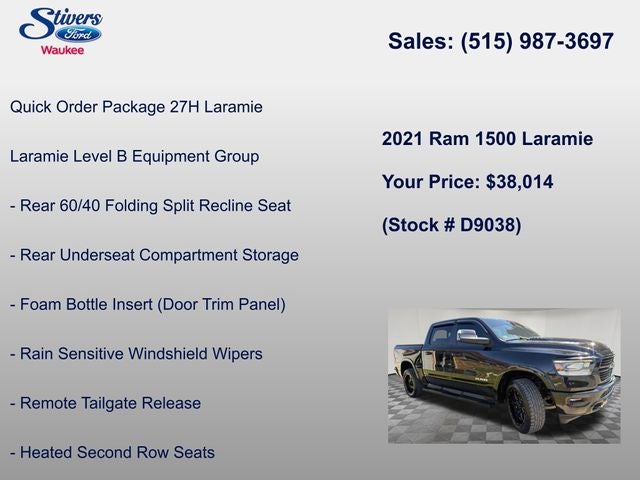 2021 RAM 1500 Laramie