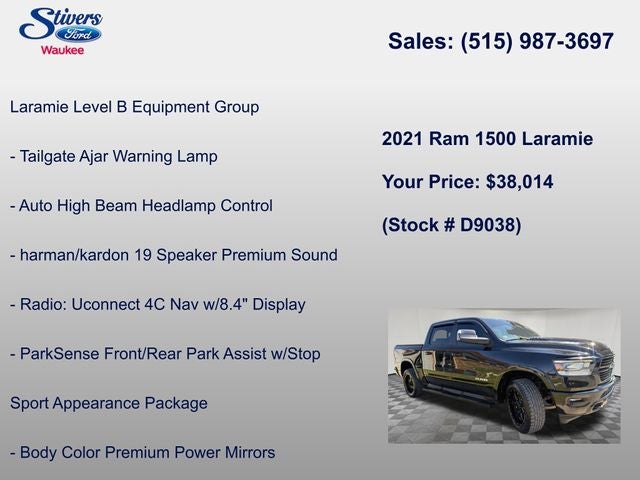2021 RAM 1500 Laramie