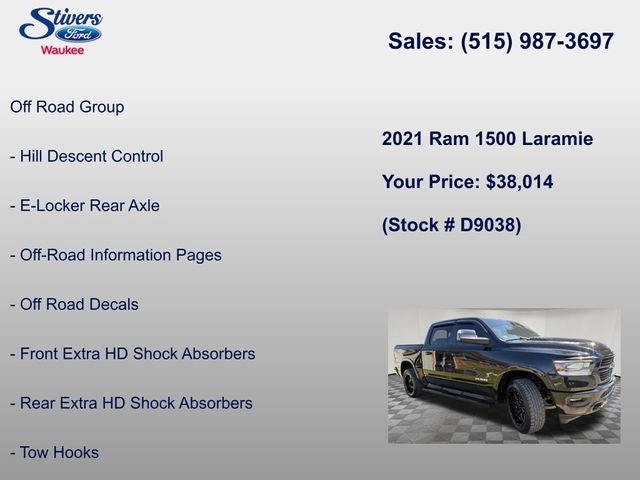 2021 RAM 1500 Laramie