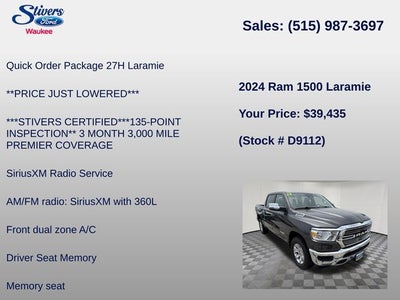 2024 RAM 1500 Laramie