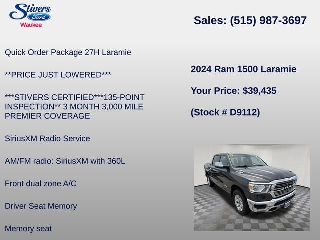2024 RAM 1500 Laramie