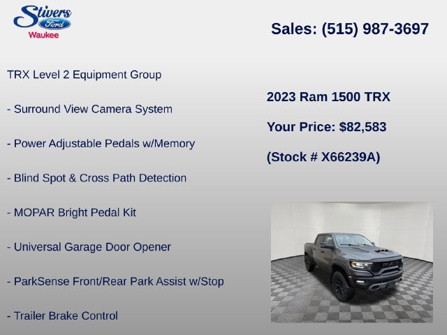 2023 RAM 1500 TRX