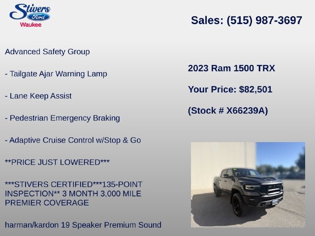 2023 RAM 1500 TRX