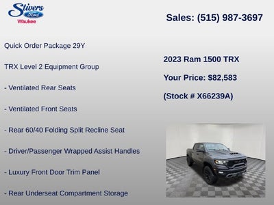 2023 RAM 1500 TRX