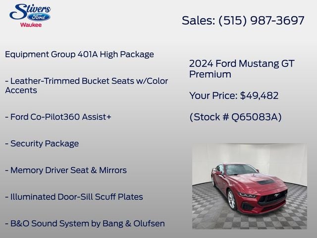 2024 Ford Mustang GT Premium