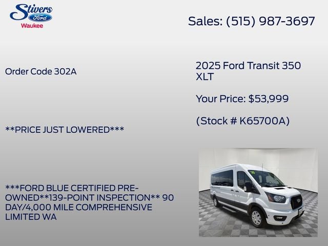 2025 Ford Transit-350 XLT