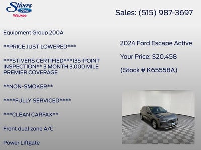 2024 Ford Escape Active