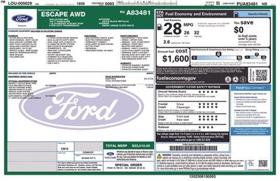2023 Ford Escape Active