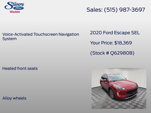 2020 Ford Escape SEL