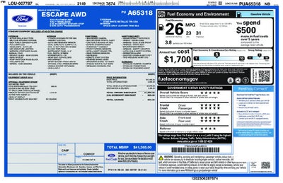 2023 Ford Escape Platinum