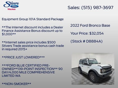 2022 Ford Bronco Base