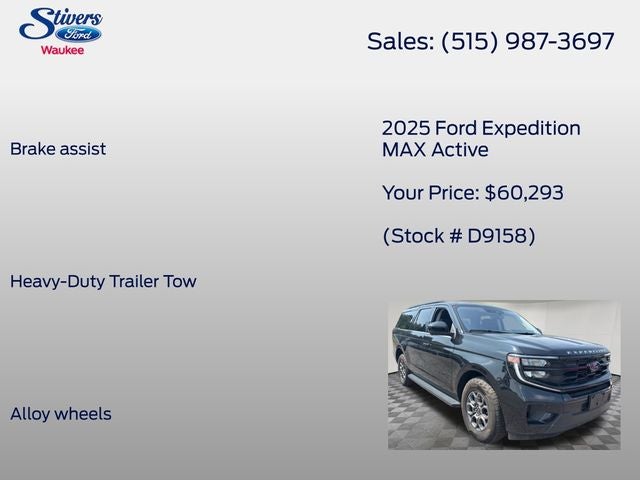 2025 Ford Expedition Max Active