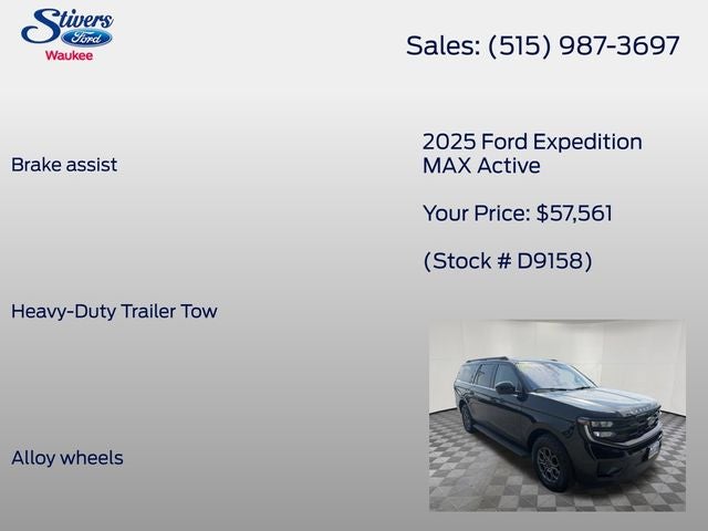 2025 Ford Expedition Max Active
