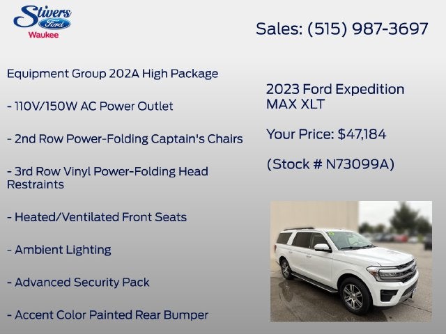 2023 Ford Expedition Max XLT