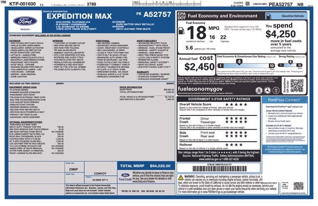 2023 Ford Expedition Max Platinum