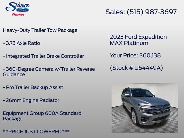 2023 Ford Expedition Max Platinum