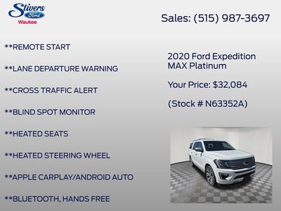 2020 Ford Expedition Max Platinum