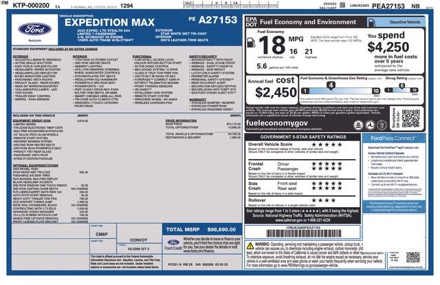 2023 Ford Expedition Max Limited